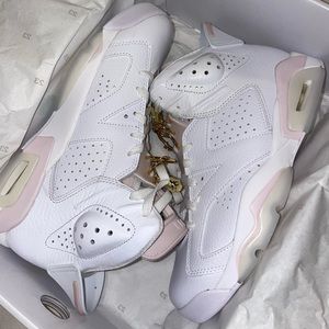 Nike Jordan 6 Retro Gold Hoops